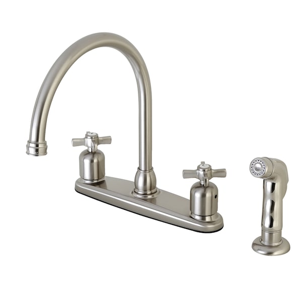 Millennium FB798ZXSP 8-Inch Centerset Kitchen Faucet with Sprayer FB798ZXSP - main